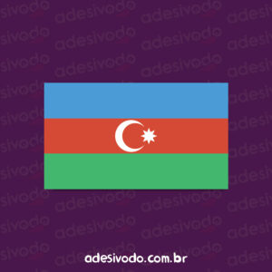 Adesivo Bandeira Azerbaijão