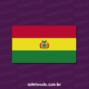 Adesivo Bandeira Bolívia
