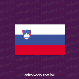 Adesivo Bandeira Eslovenia