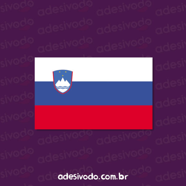 Adesivo Bandeira Eslovenia