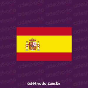 Adesivo Bandeira Espanha