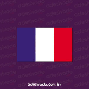 Adesivo Bandeira França