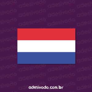 Adesivo Bandeira Holanda