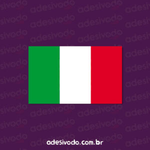 Adesivo Bandeira Itália