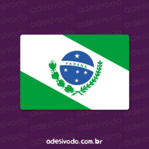 Adesivo Bandeira Paraná