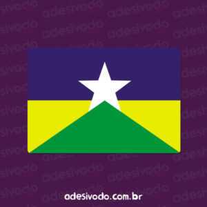 Adesivo Bandeira Rondonia