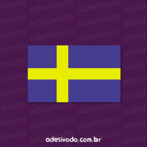 Adesivo Bandeira Suécia