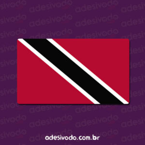 Adesivo Bandeira Trindade e Tobago