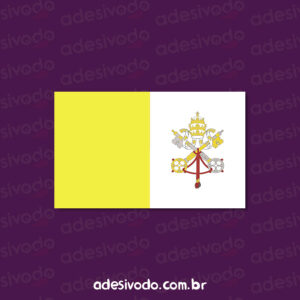 Adesivo Bandeira Vaticano