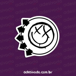 Adesivo Blink 182 Logo