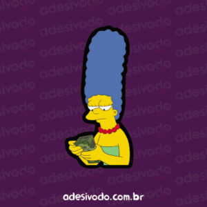 Adesivo da Marge Simpson