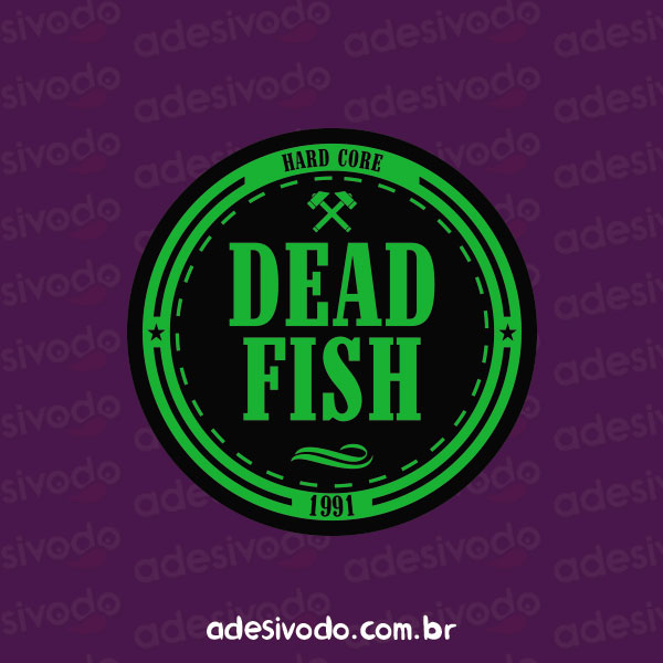 Adesivo Dead Fish