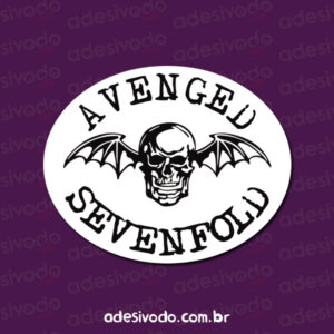Adesivo do Avenged Sevenfold