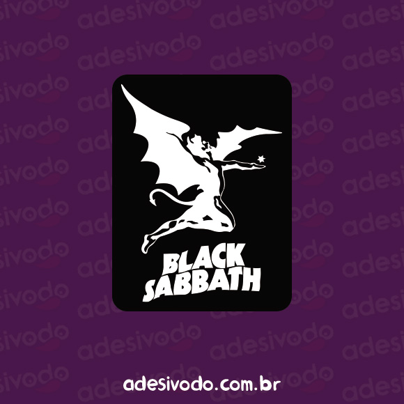 Adesivo do Black Sabbath