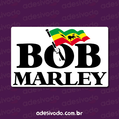 Adesivo do Bob Marley