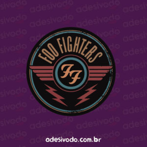 Adesivo do Foo Fighters