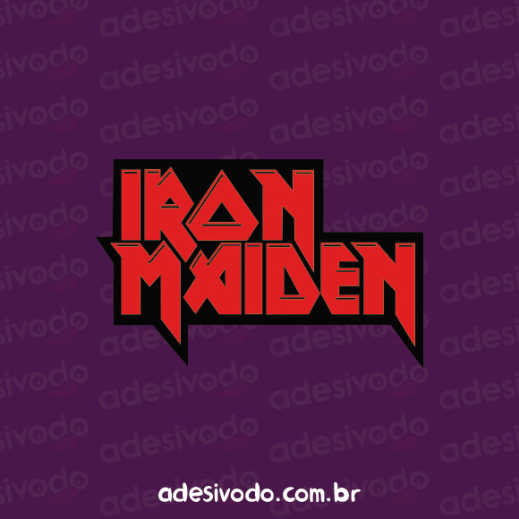 Adesivo do Iron Maiden