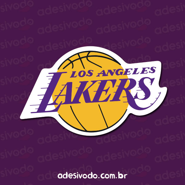 Adesivo do Los Angeles Lakers