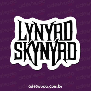 Adesivo do Lynyrd Skynyrd