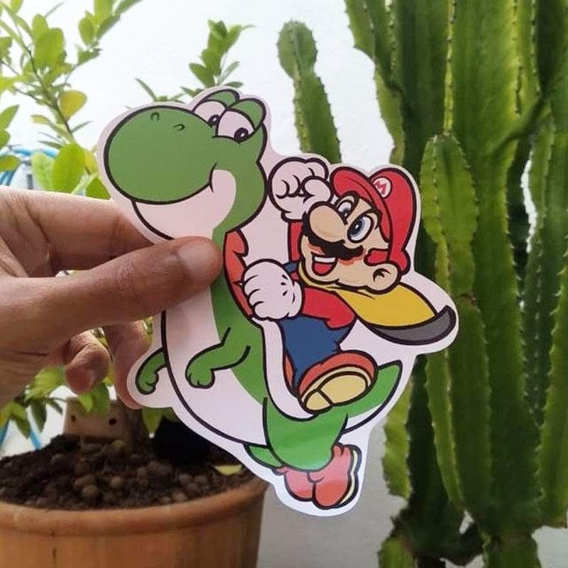 Adesivos Super Mario