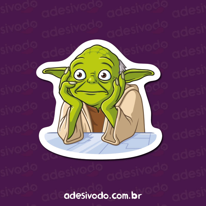 Adesivo de Parede Star Wars Mestre Yoda