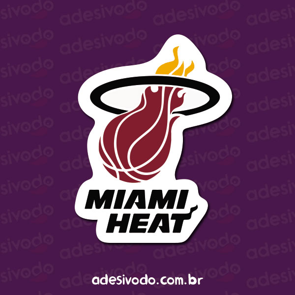 Adesivo do Miami Heat