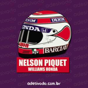 Adesivo do Nelson Piquet
