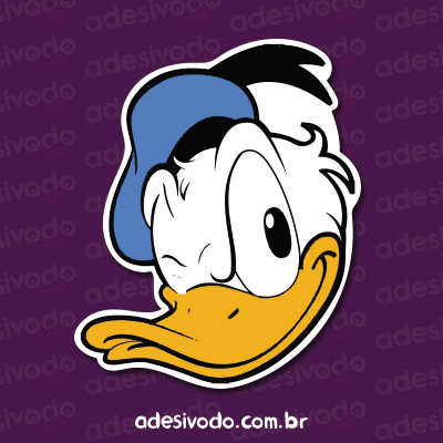 Adesivo Pato Donald