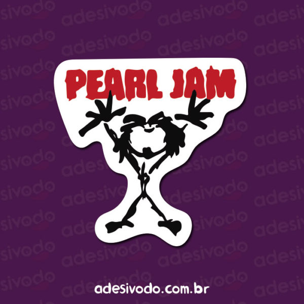 Adesivo do Pearl Jam