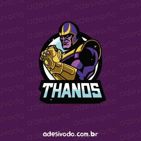 Adesivo do Thanos