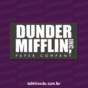 Adesivo Dunder Mifflin