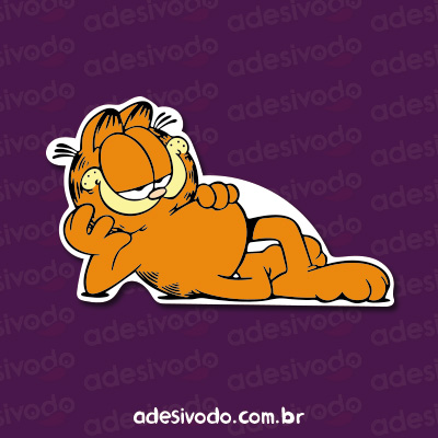 Adesivo do Garfield