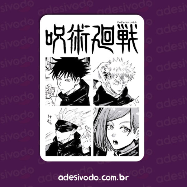 Adesivo Jujutsu Kaisen