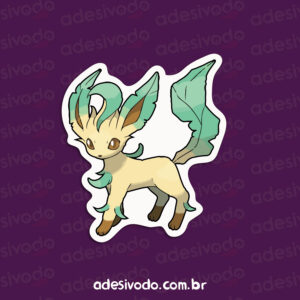 Adesivo Leafeon Pokemon