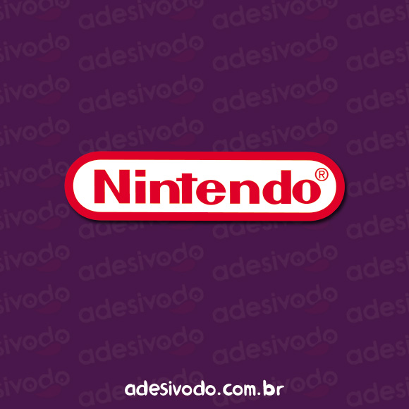 Adesivo Logotipo da Nintendo