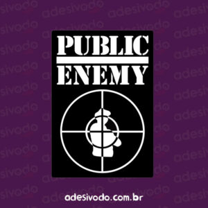Adesivo Public Enemy