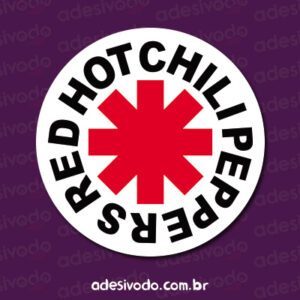 Adesivo do Red Hot Chili Peppers