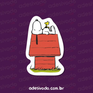 Adesivo Snoopy Doghouse