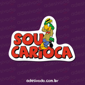 Adesivo Sou Carioca - Zé Carioca