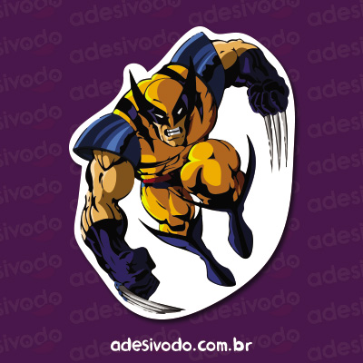 Adesivo do Wolverine